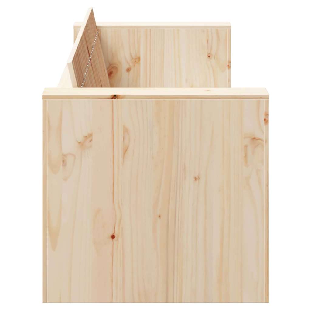 Tuinbank Naturel 185,5 x 60 x 62 cm Massief grenenhout