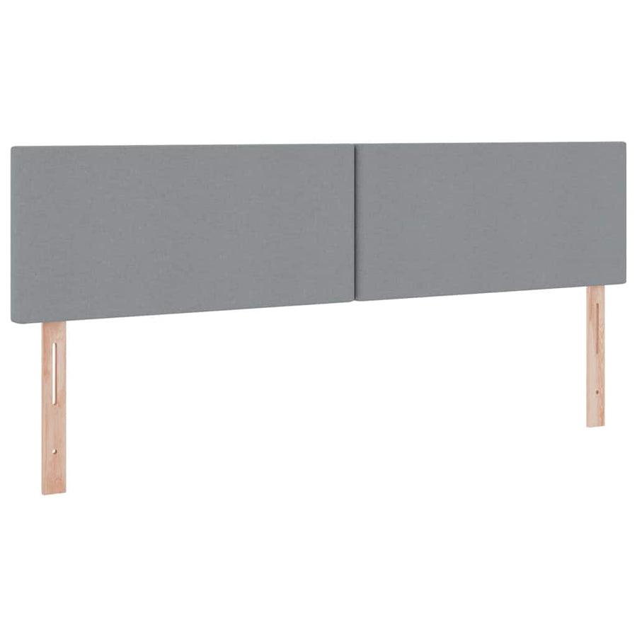 Opbergbed met matras Lichtgrijs 180 x 200 cm Bewerkt hout