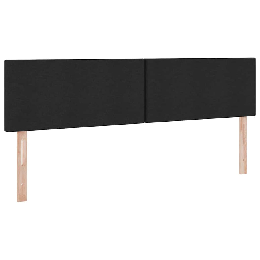 Opbergbed met matras met matras Zwart 180 x 200 cm Bewerkt hout