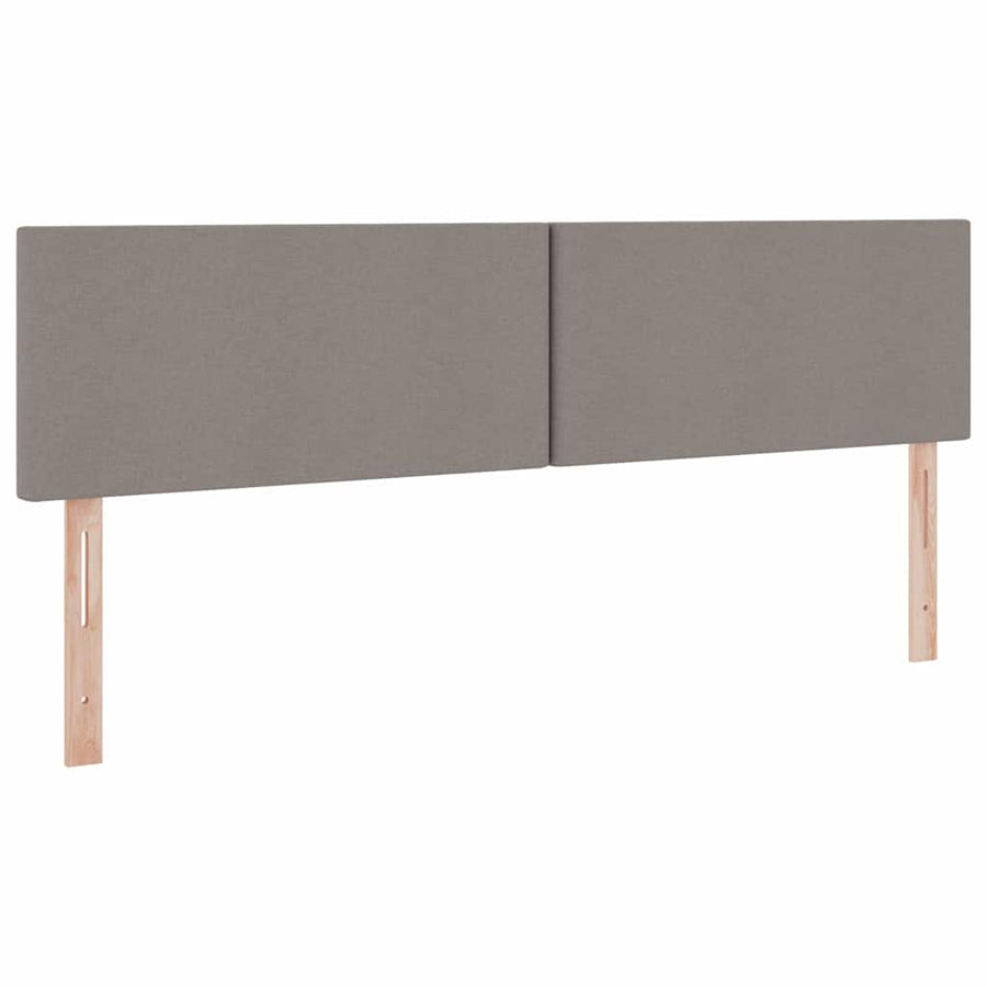 Opbergbed met matras met matras Taupe 180 x 200 cm Bewerkt hout