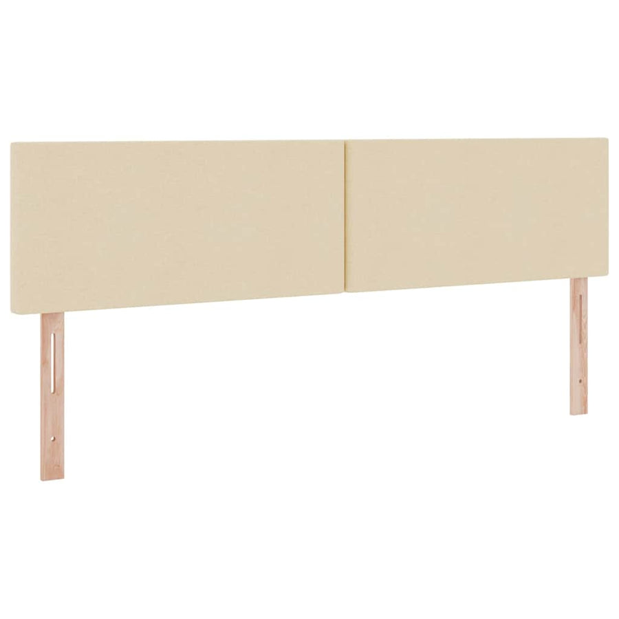 Opbergbed met matras met matras Crème 180 x 200 cm Bewerkt hout