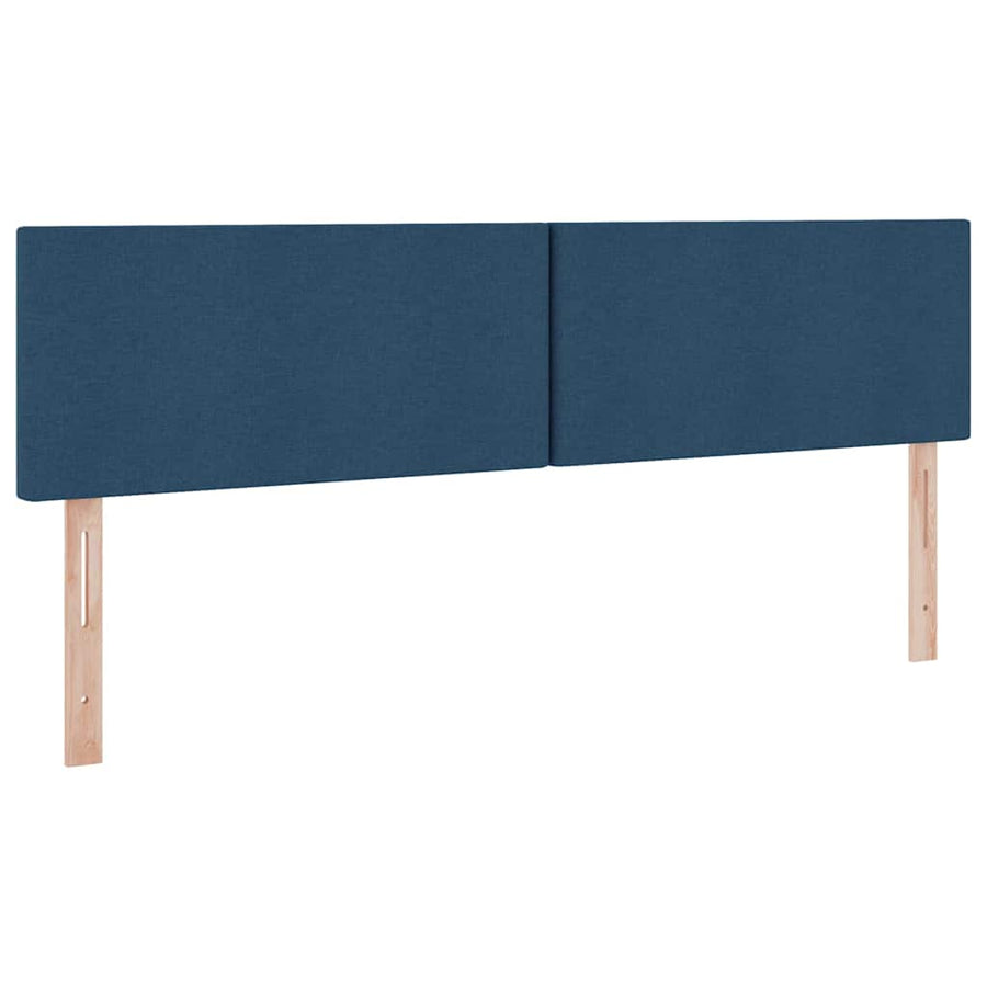 Opbergbed met matras met matras Blauw 180 x 200 cm Bewerkt hout