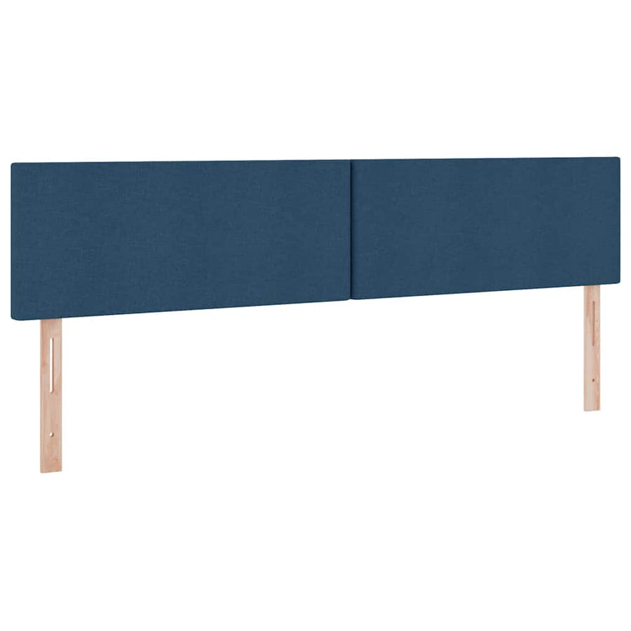 Opbergbed met matras met matras Blauw 200 x 200 cm Bewerkt hout