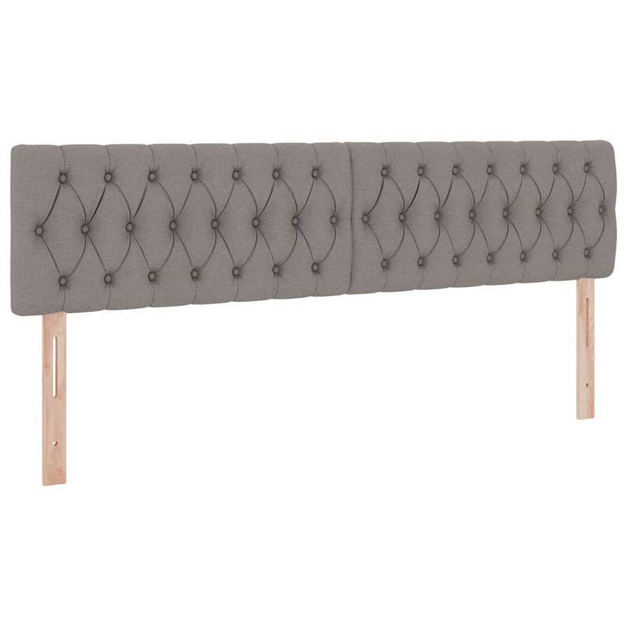 Opbergbed met matras met matras Taupe 180 x 200 cm Bewerkt hout