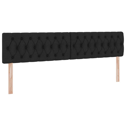 Opbergbed met matras met matras Zwart 200 x 200 cm Bewerkt hout