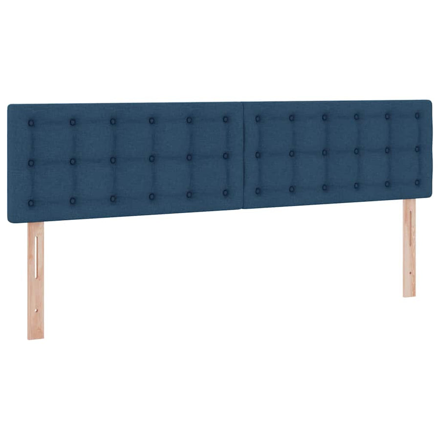 Opbergbed met matras met matras Blauw 180 x 200 cm Bewerkt hout