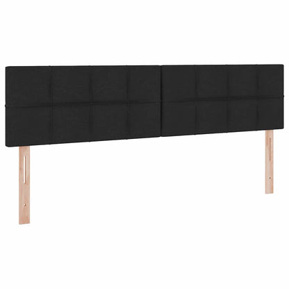 Opslag bed met matras met opslag Zwart 180 x 200 cm Nep Leer