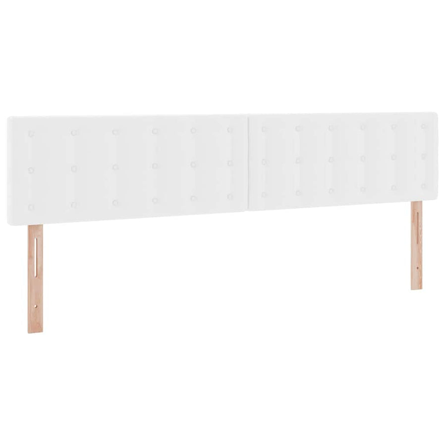 Bed met LED -striplichten Lichtgrijs 200 x 200 cm PVC