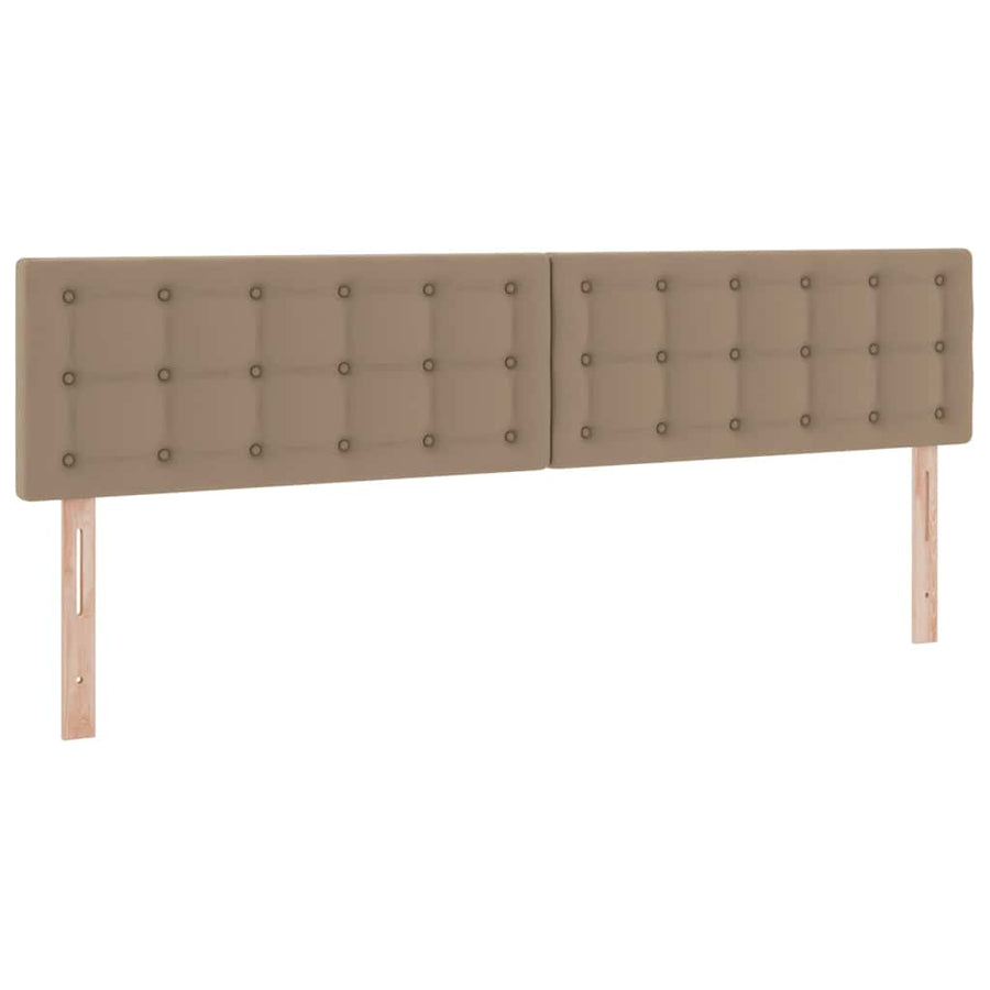Opbergbed met LED met matras Lichtgrijs 200 x 200 cm Nep Leer