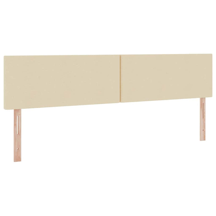Opbergbed met LED met matras met LED Crème 200 x 200 cm Stof