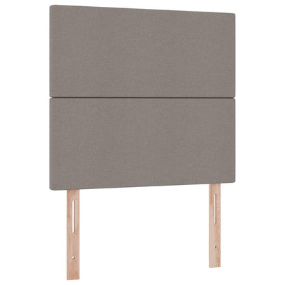 Opslag bed met matras met matras Taupe 90 x 190 cm Polyester