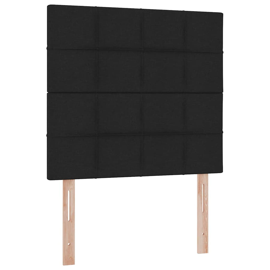 Opslag bed met matras met matras Zwart 100 x 200 cm Polyester