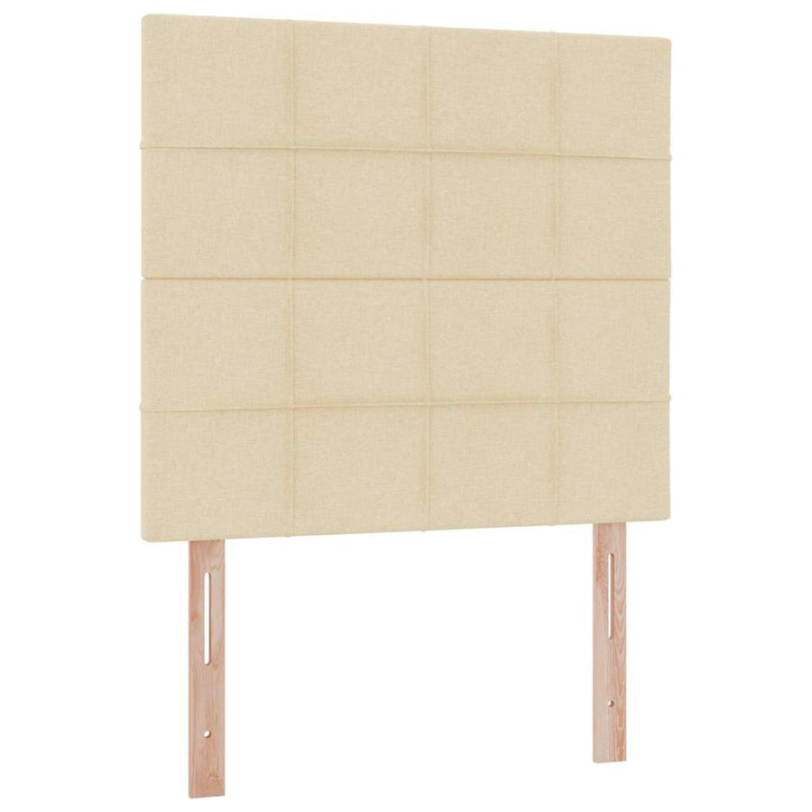 Opslag bed met matras met matras Crème 100 x 200 cm Polyester