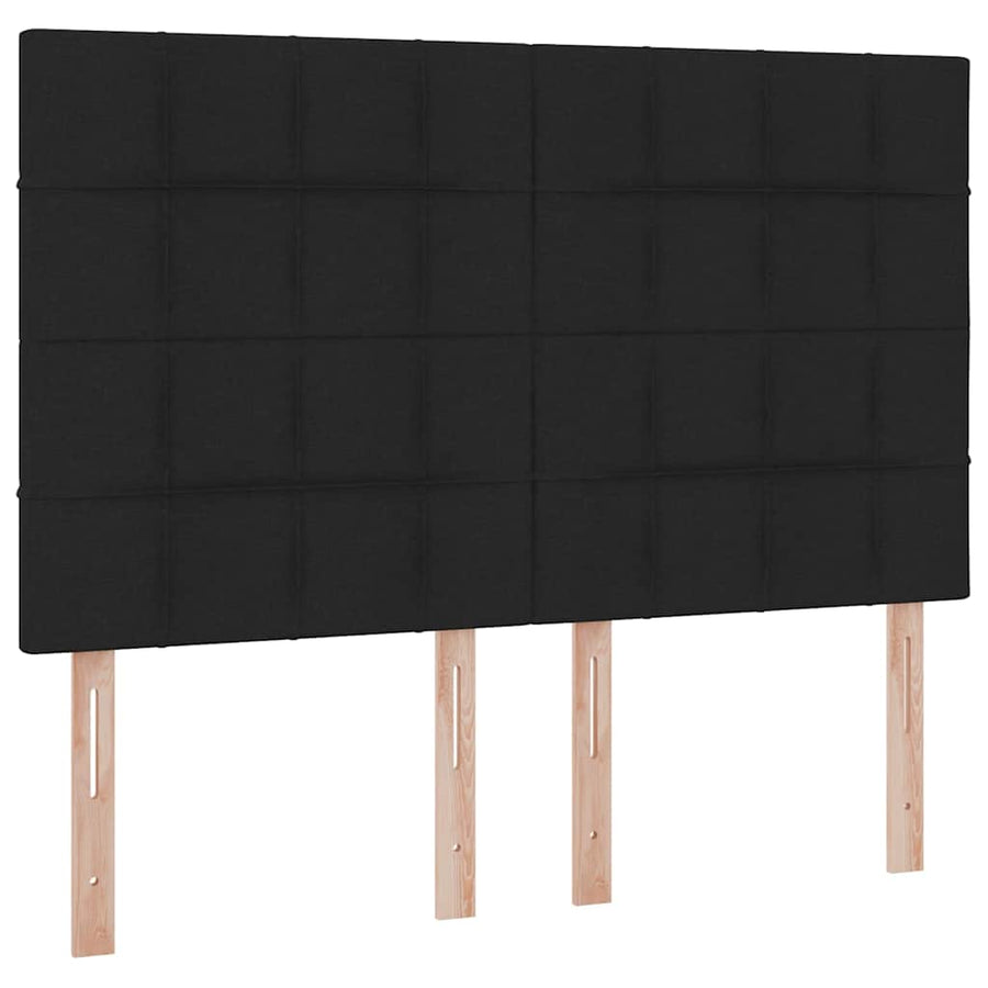 Opslag bed met matras met opslag Zwart 140 x 190 cm Nep Leer