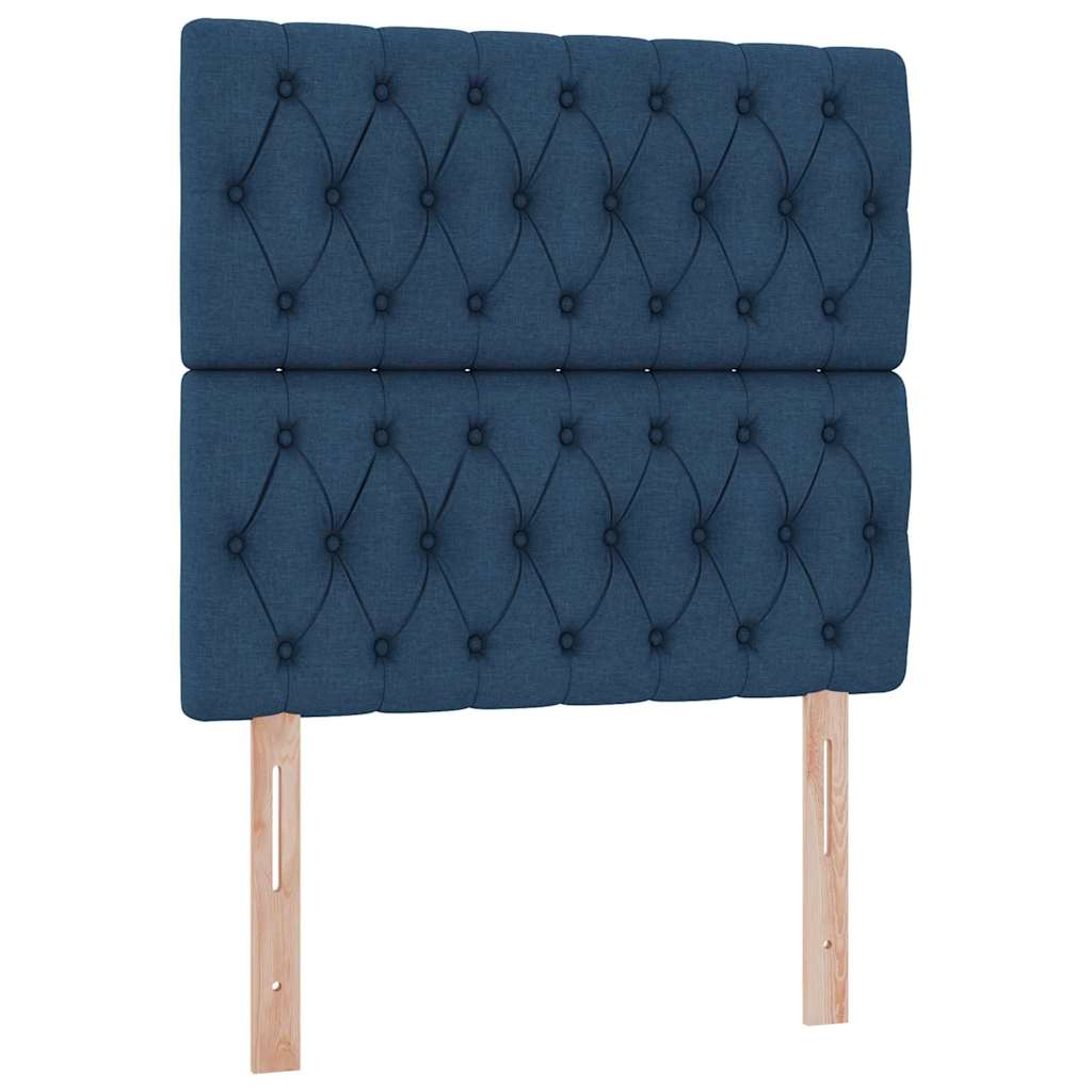 Opslag bed met matras met matras Blauw 100 x 200 cm Polyester