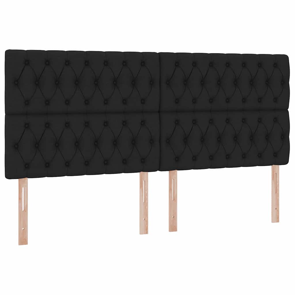 Opslag bed met matras met opslag Zwart 200 x 200 cm Nep Leer