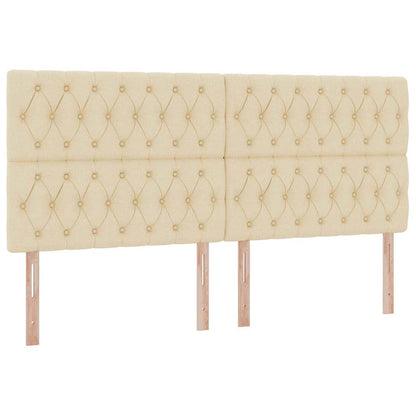 Opslag bed met matras met matras Crème 200 x 200 cm Polyester