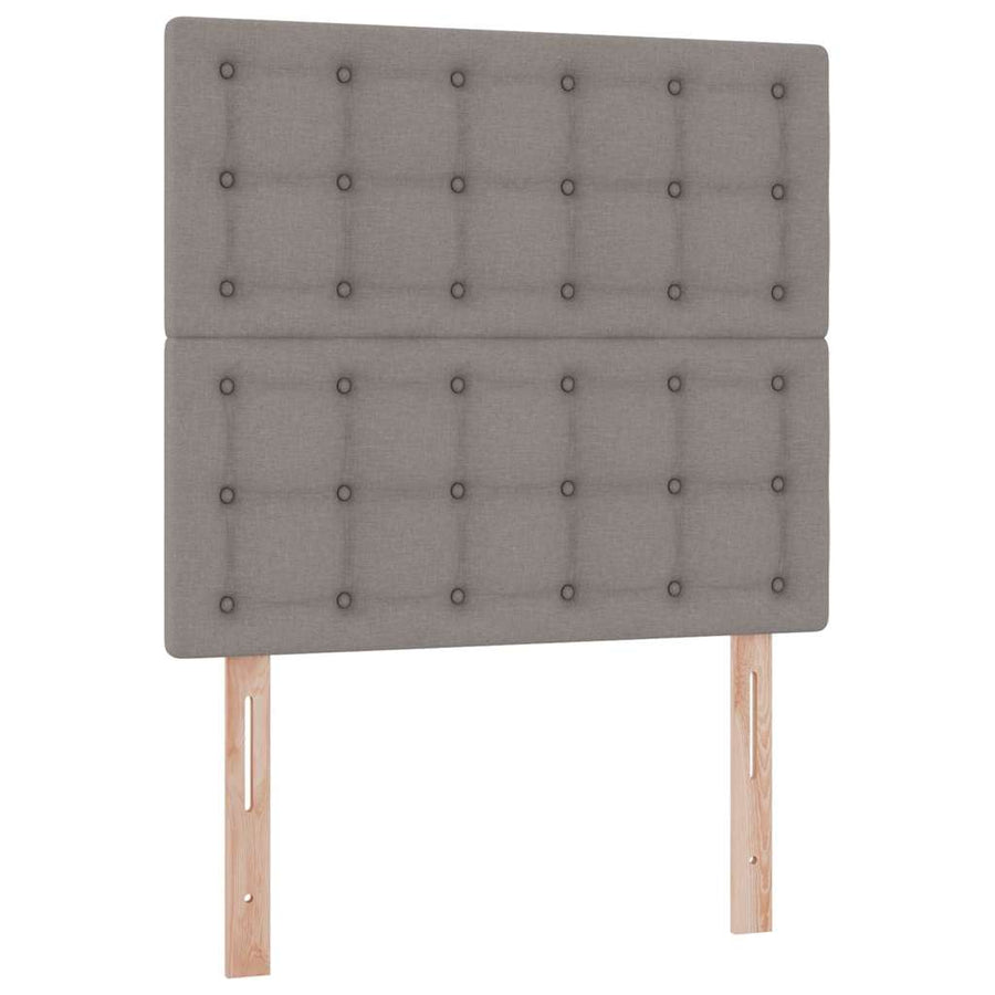 Opslag bed met matras met matras Taupe 90 x 190 cm Polyester
