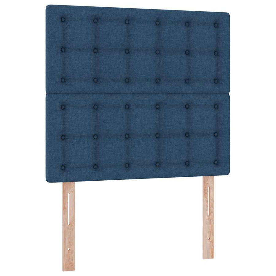 Opslag bed met matras met matras Blauw 90 x 190 cm Polyester
