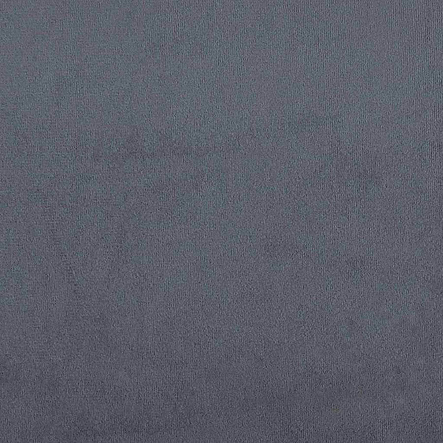 Opbergbed met LED met matras Donkergrijs 200 x 200 cm Fluweel