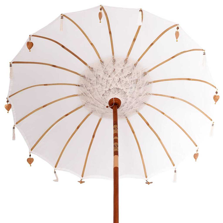 Balinese parasol met basis 250 190 x 190 x 250 cm