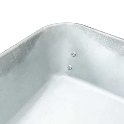 Kruiwagen Zilver en Zwart 124 x 73 x 65 cm Staal