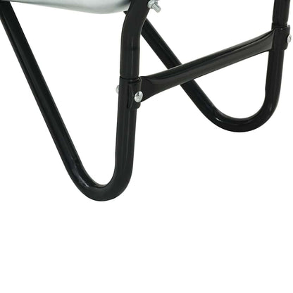 Kruiwagen Zilver en Zwart 133 x 62,5 x 58 cm Staal