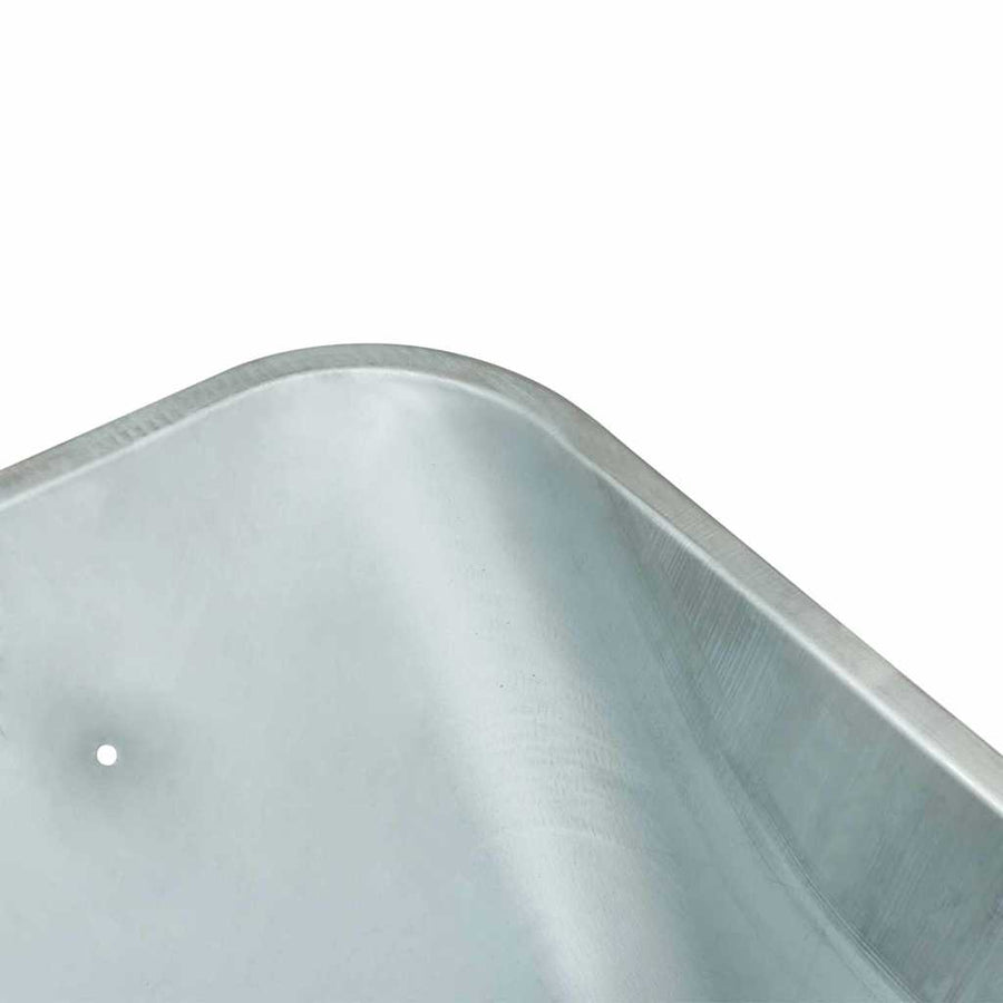 Vervanging voor kruiwagenlade Zilver 88 x 60 x 32 cm Staal