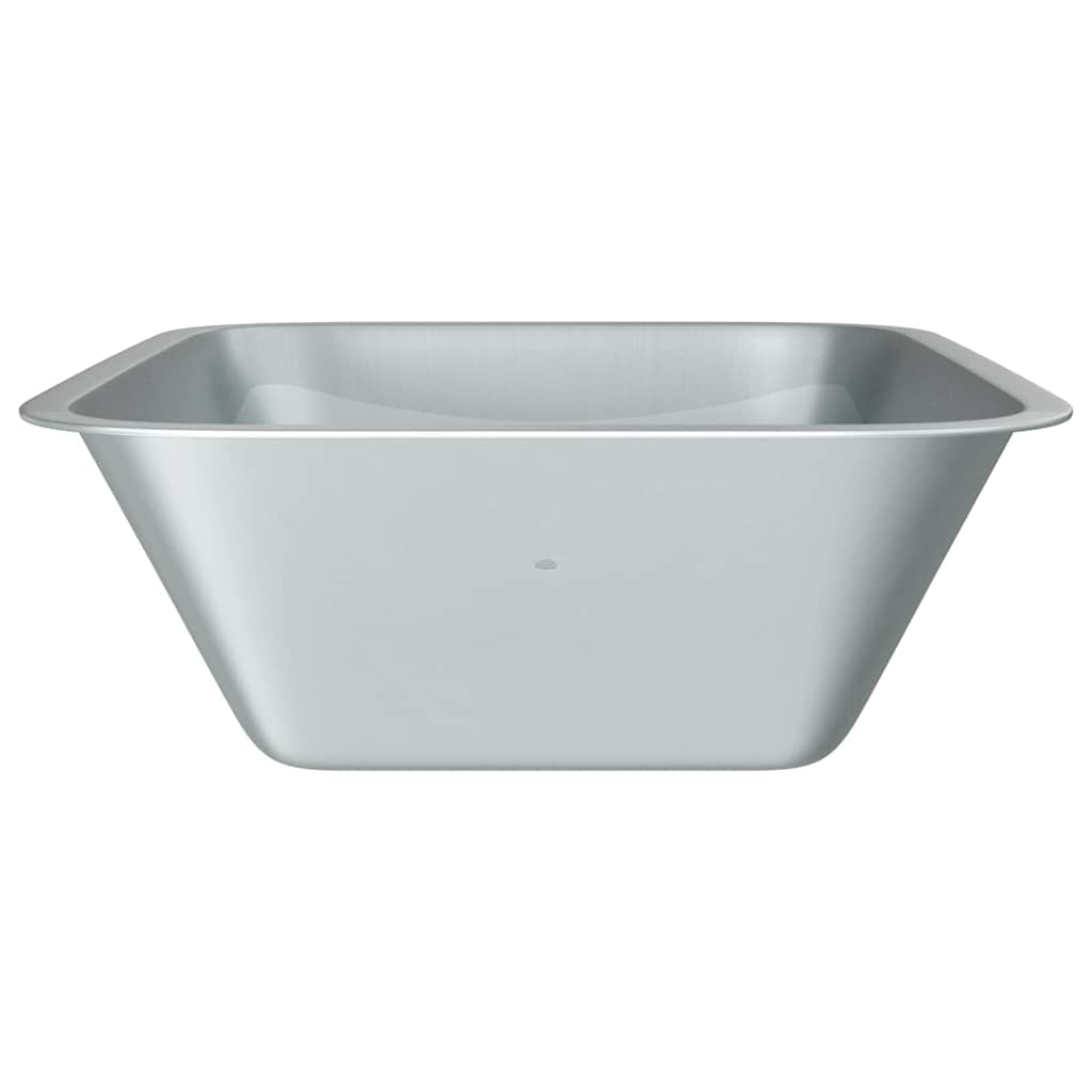 Vervanging voor kruiwagenlade Zilver 88 x 60 x 32 cm Staal