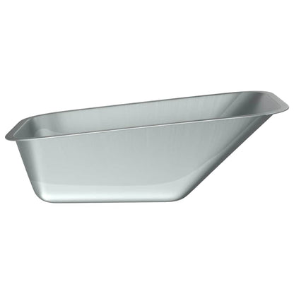 Vervanging voor kruiwagenlade Zilver 88 x 60 x 32 cm Staal