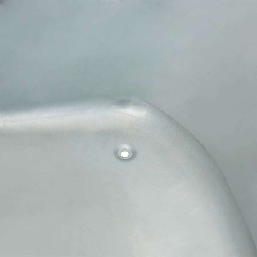 Vervanging voor kruiwagenlade Zilver 90 x 63 x 28 cm Staal