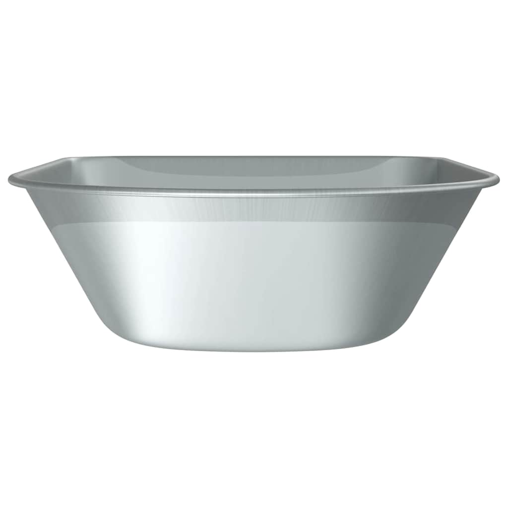 Vervanging voor kruiwagenlade Zilver 90 x 63 x 28 cm Staal