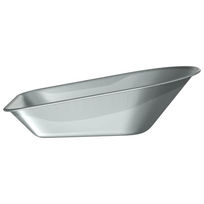 Vervanging voor kruiwagenlade Zilver 90 x 63 x 28 cm Staal
