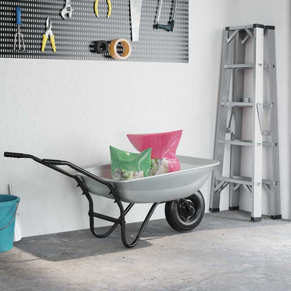 Vervanging voor kruiwagenlade Zilver 80 x 60 x 25 cm Staal