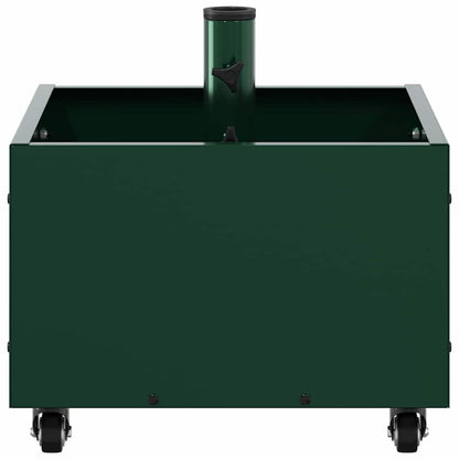 Parasolvoet 45 X 45 X 45 Cm Staal Groen