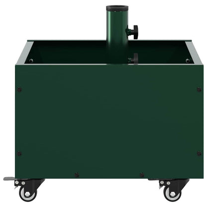 Parasolvoet 45 X 45 X 45 Cm Staal Groen
