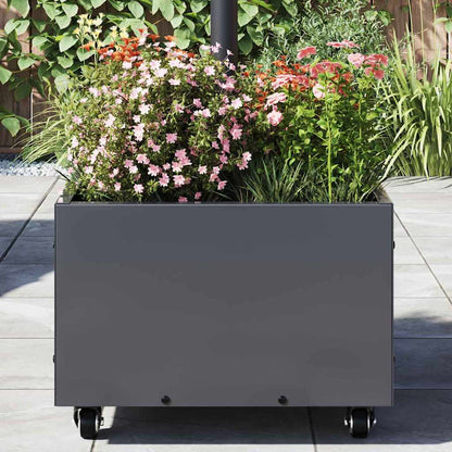 Parasolvoet 45 X 45 X 45 Cm Staal Antraciet