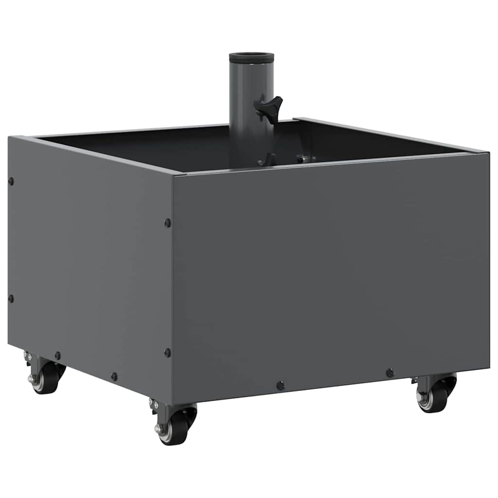 Parasolvoet 45 X 45 X 45 Cm Staal Antraciet