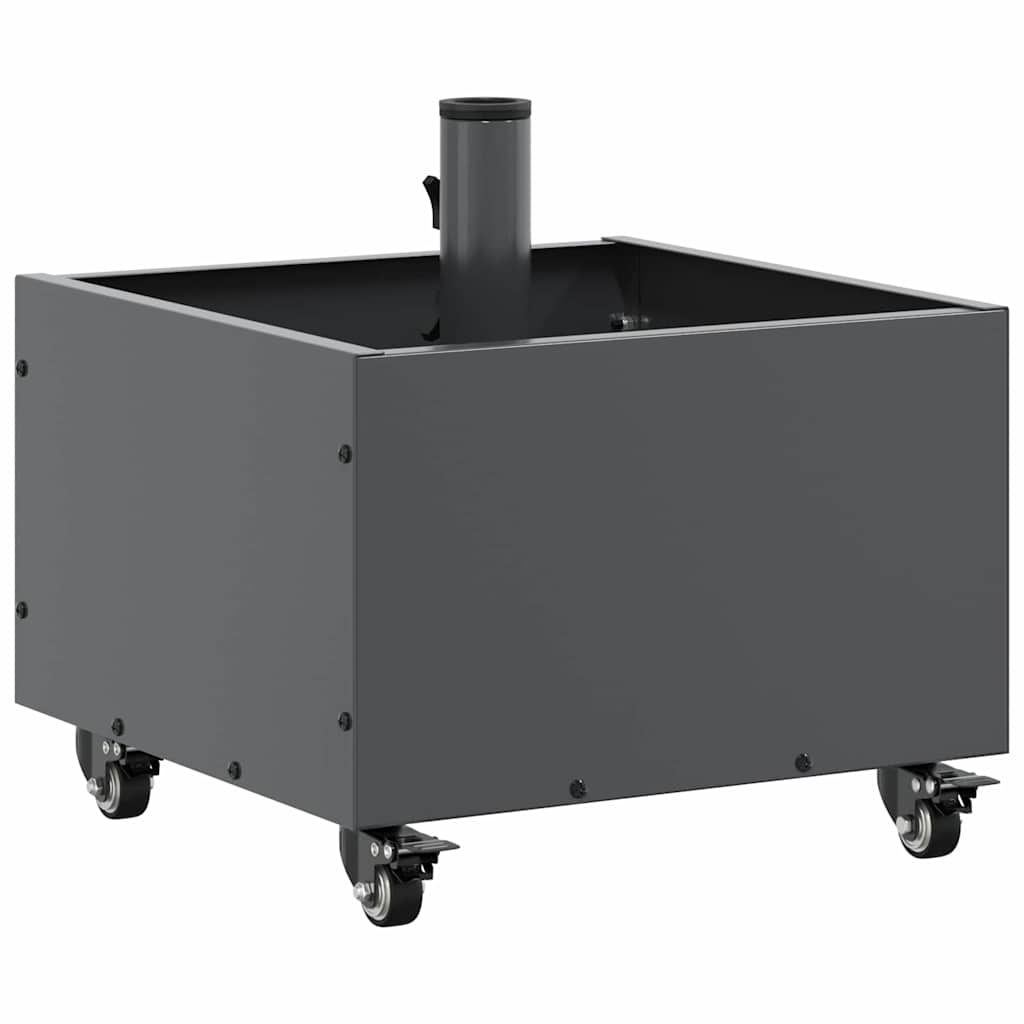 Parasolvoet 45 X 45 X 45 Cm Staal Antraciet