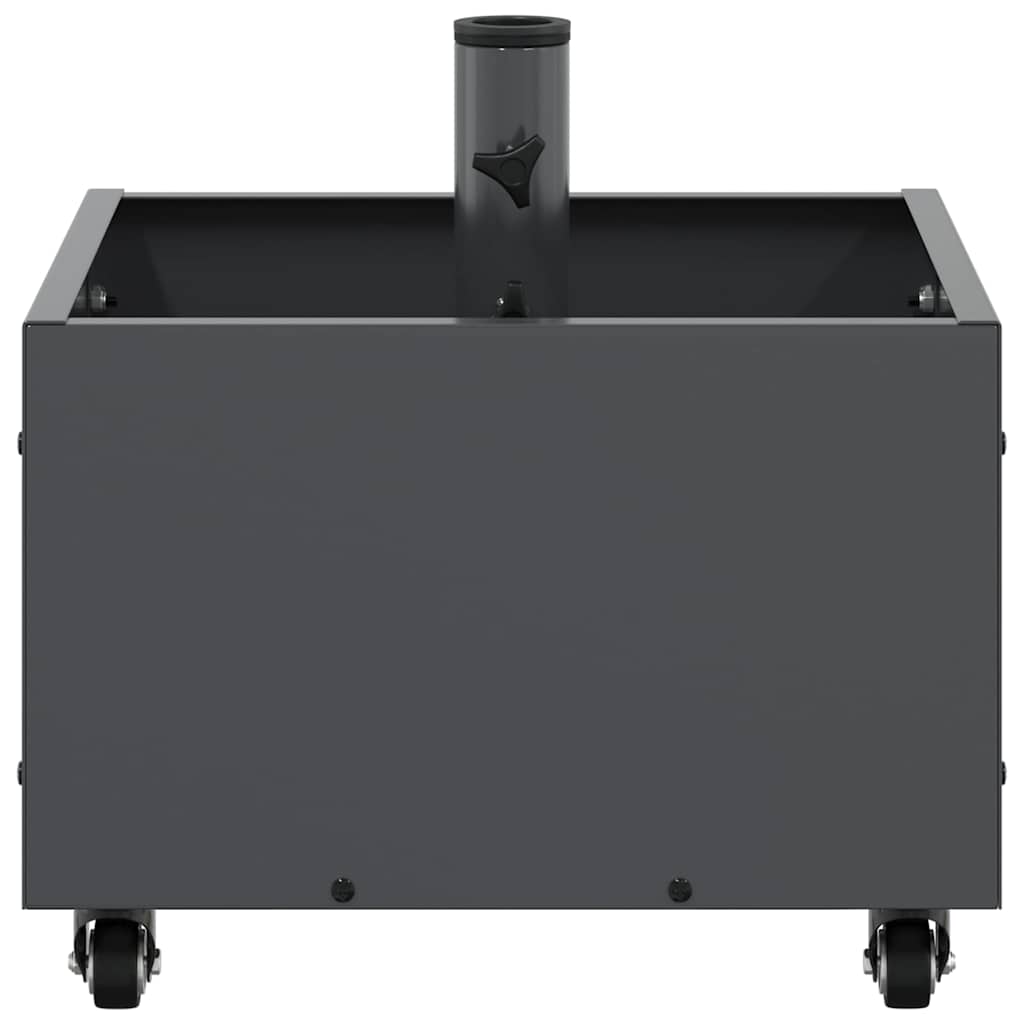 Parasolvoet 45 X 45 X 45 Cm Staal Antraciet