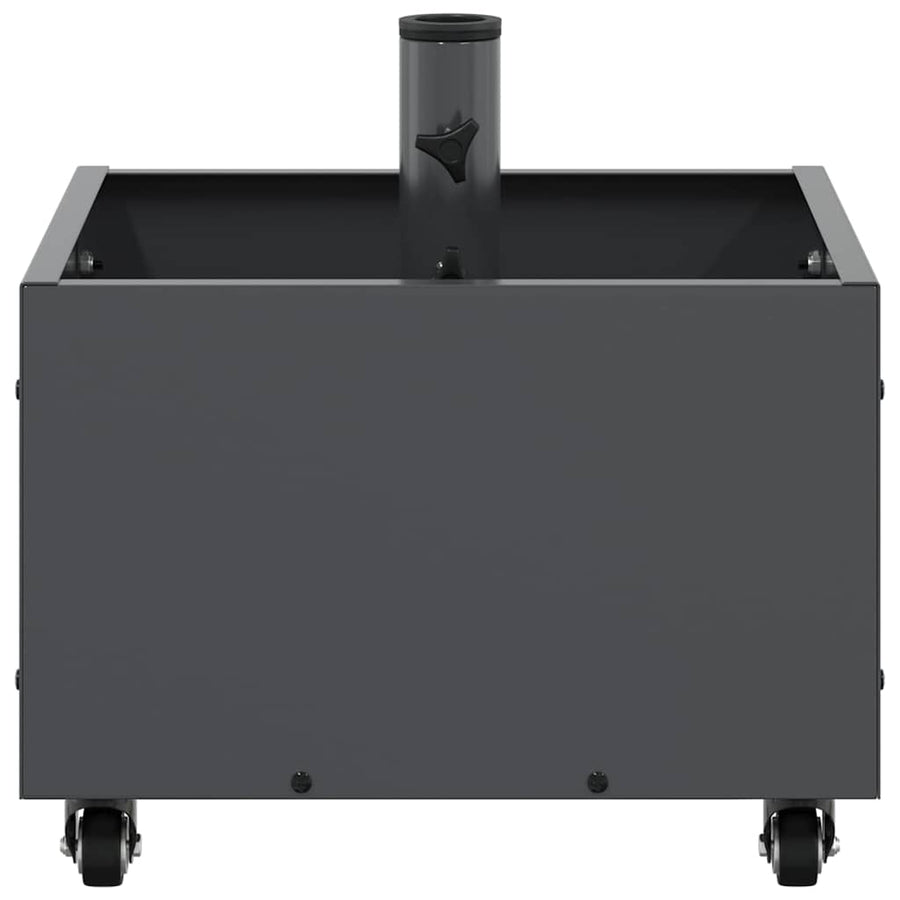 Parasolvoet 45 X 45 X 45 Cm Staal Antraciet