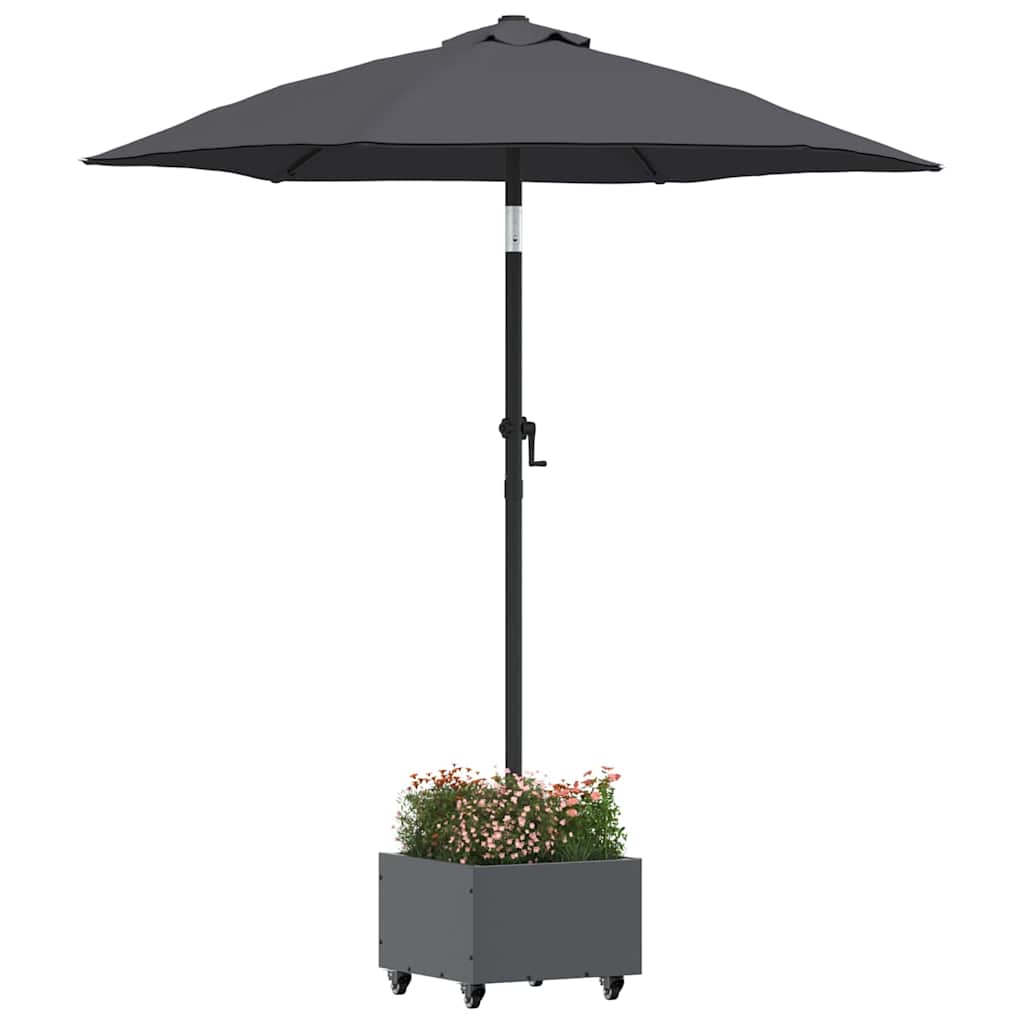 Parasolvoet 45 X 45 X 45 Cm Staal Antraciet