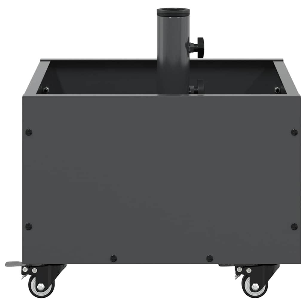 Parasolvoet 45 X 45 X 45 Cm Staal Antraciet