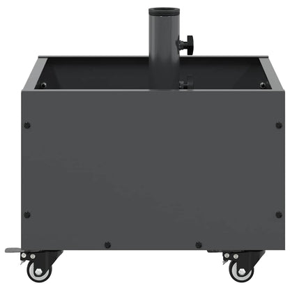 Parasolvoet 45 X 45 X 45 Cm Staal Antraciet