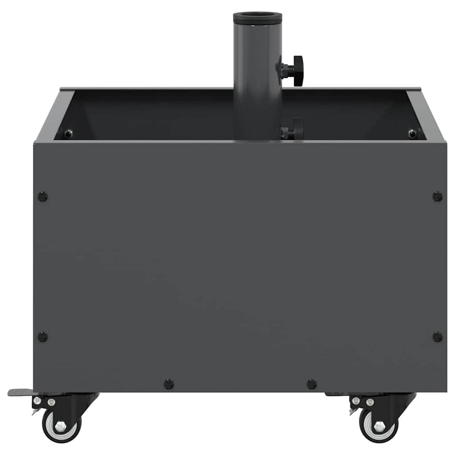 Parasolvoet 45 X 45 X 45 Cm Staal Antraciet