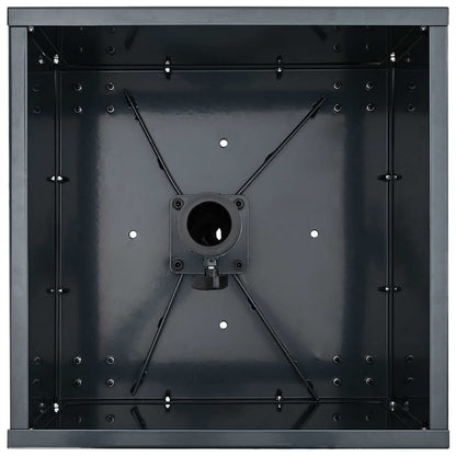 Parasolvoet 45 X 45 X 45 Cm Staal Antraciet