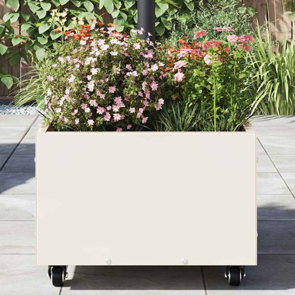 Parasolvoet 45 X 45 X 45 Cm Staal Wit