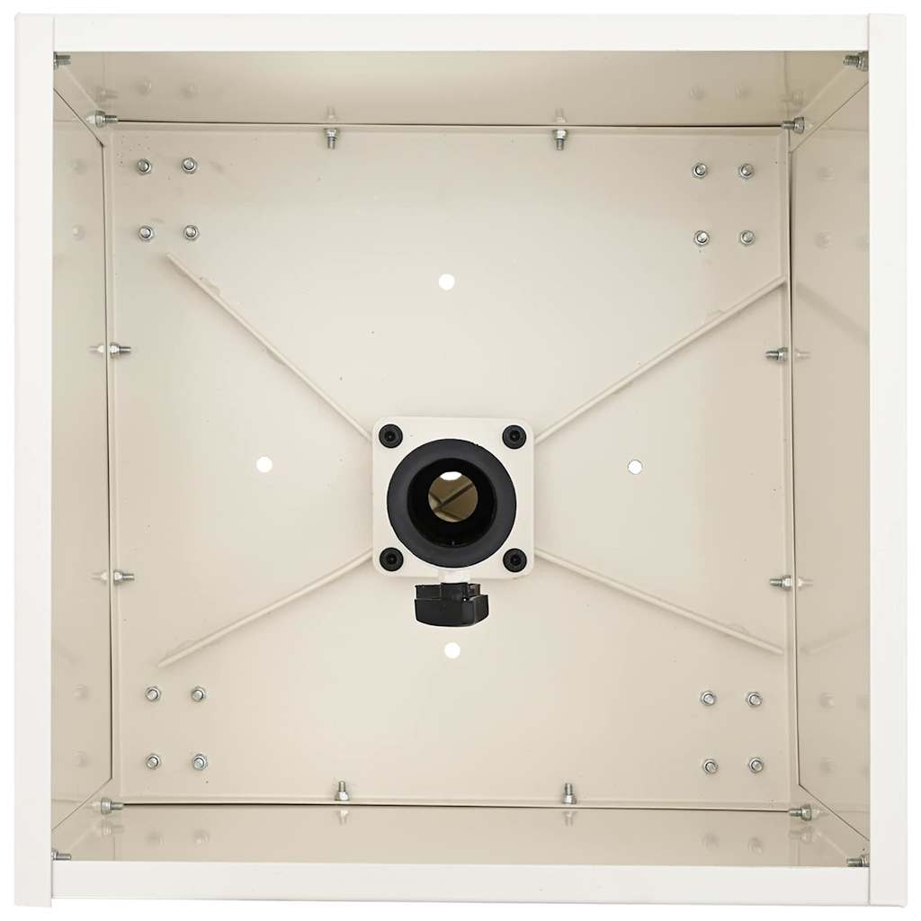 Parasolvoet 45 X 45 X 45 Cm Staal Wit