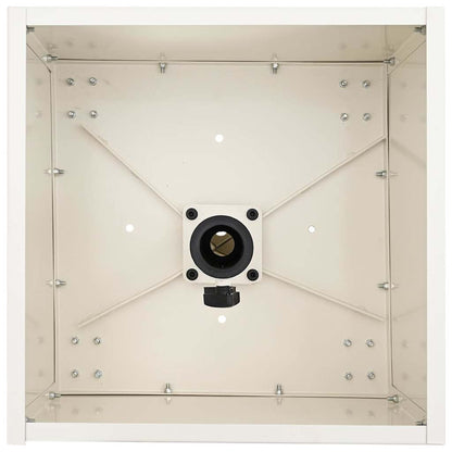 Parasolvoet 45 X 45 X 45 Cm Staal Wit