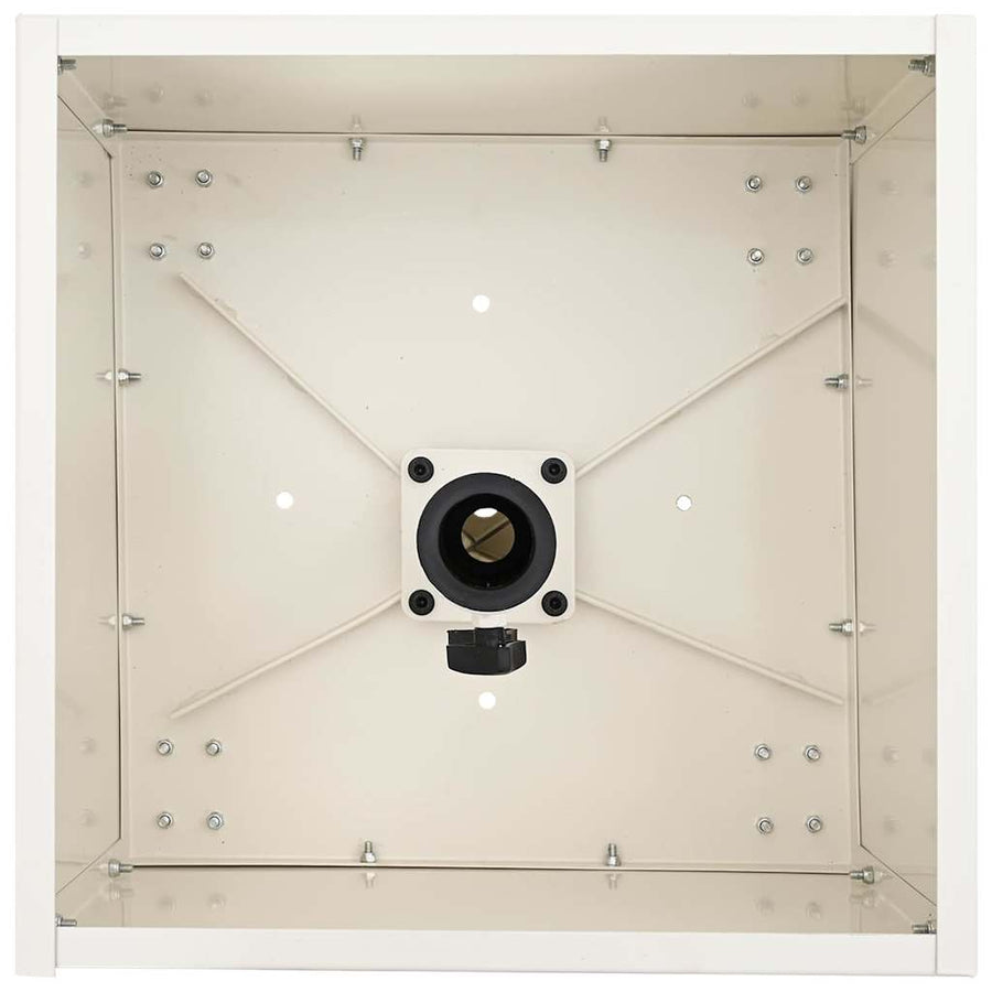 Parasolvoet 45 X 45 X 45 Cm Staal Wit